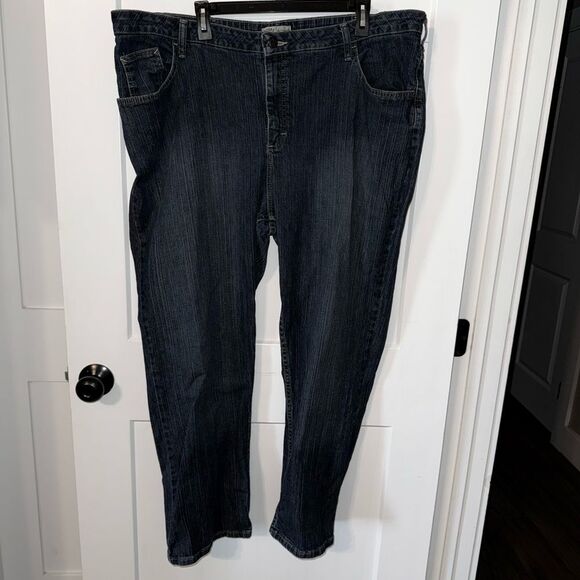 Lee Blue Straight Leg Jeans Classic Fit - Picture 1 of 6